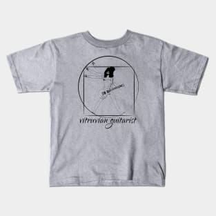 Vitruvian slash guitarist Kids T-Shirt